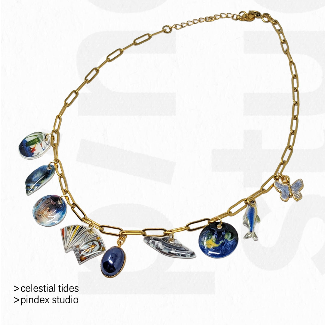 celestial tides necklace