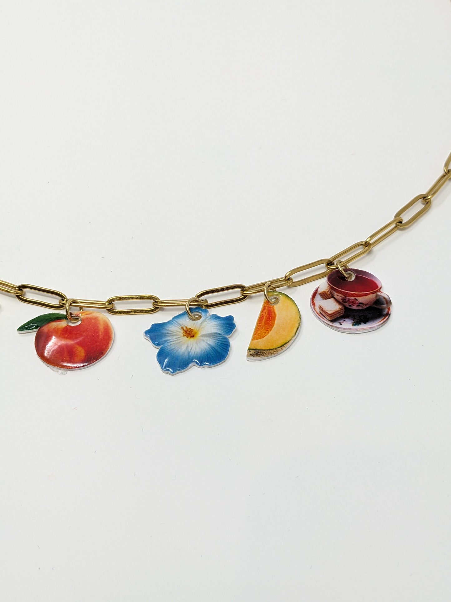 fruit salad necklace