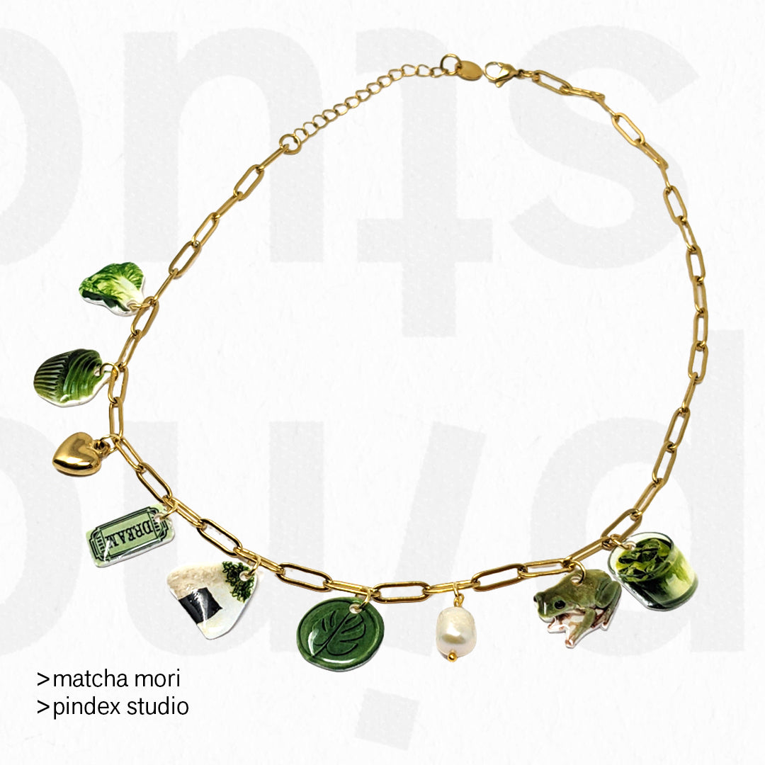 matcha mori necklace