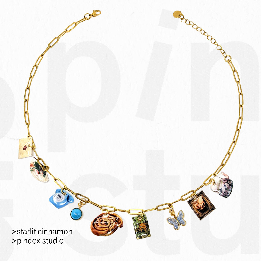 starlit cinnamon necklace