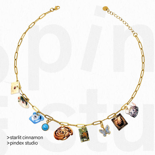 starlit cinnamon necklace